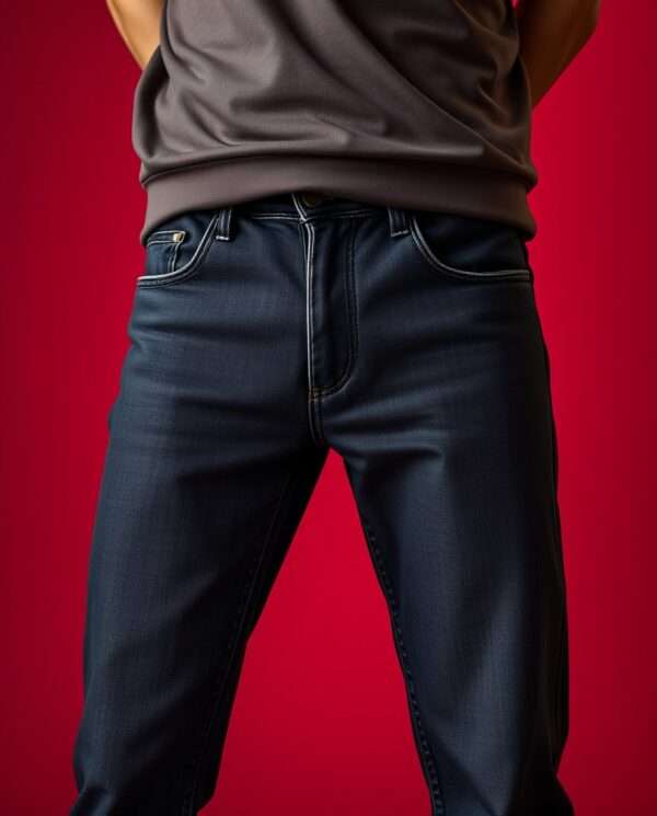 DARK BLUE JEANS - Image 3