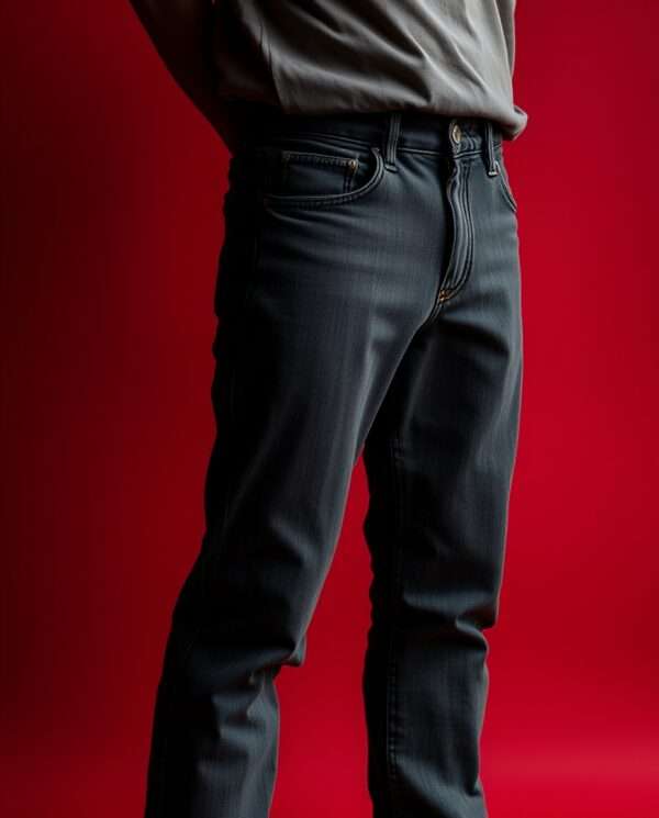 DARK BLUE JEANS - Image 4